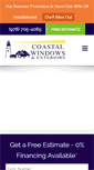 Mobile Screenshot of mycoastalwindows.com